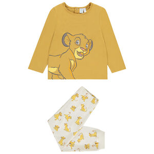Conjunto de pijama Simba Disney para bebé niño con acabados diferentes según la edad 