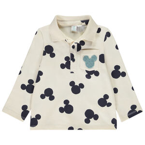 Polo de manga larga estampado Mickey Disney para bebé niño 