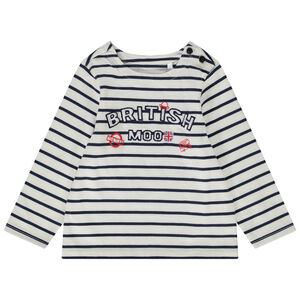 Camiseta manga larga rayas - "Feeling British" 