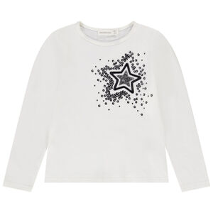 Camiseta de manga larga de punto con lentejuelas para niña Main Camiseta de manga larga de punto con lentejuelas para niña