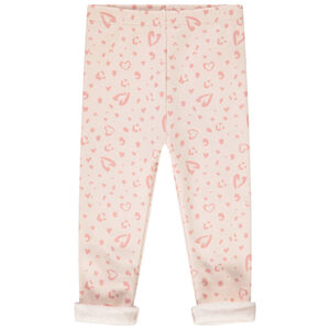 Pack de calzoncillos de jersey con estampado de corazones para bebé niña. 