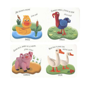 Livre Animales de la granja +0 ans 