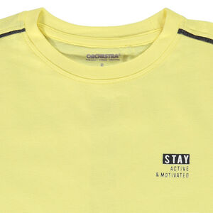 Ensemble 2 pièces en jersey t-shirt manches courtes + bermuda pour garçon 