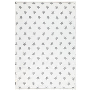 Manta sherpa estampada con estrellas 80 x 115 cm  Main Manta sherpa estampada con estrellas 80 x 115 cm