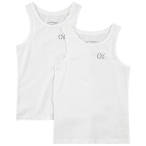 Juego de 2 camisetas interiores con logo estampado Main Juego de 2 camisetas interiores con logo estampado