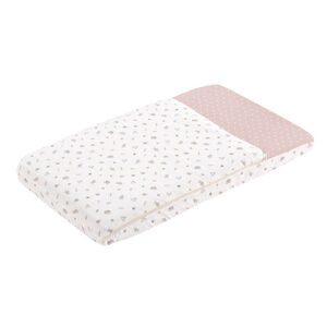 Saco para minicuna Calma rosa 