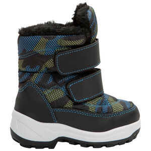 Botas de nieve con estampado gráfico all-over y velcros del 20 al 23 