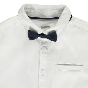Camisa de ceremonia con pajarita para niño  Main Camisa de ceremonia con pajarita para niño