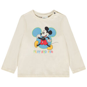 Camiseta de manga larga Mickey Disney para bebé niño 