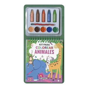 Libro para colorear Animales +5 años 