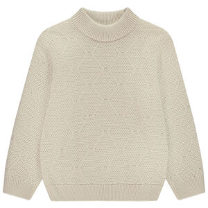 Suéter de punto liso para niño 