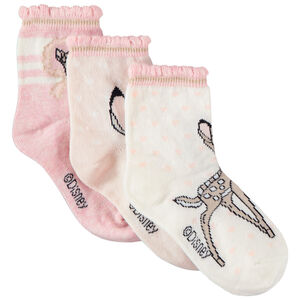 Pack de 3 pares de calcetines Bambi Disney 