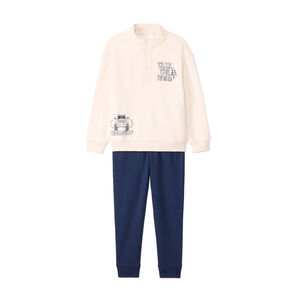 Ensemble jogging molleton print road trip pour garçon  Main Ensemble jogging molleton print road trip pour garçon