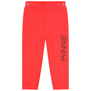 Pijama de 2 piezas de algodón con estampado de Minnie Disney para niña 