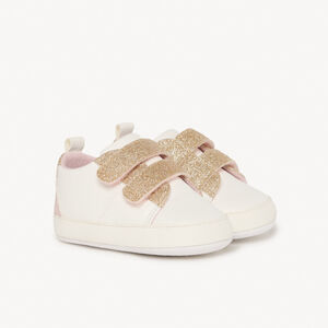Zapatillas deportivas con detalles brillantes para bebé niña  Main Zapatillas deportivas con detalles brillantes para bebé niña