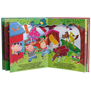 Libro Pop-up Teatrillo de los tres cerditos +3A 