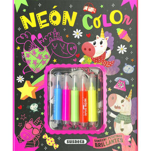 Libro para colorear Neón Color +4A 