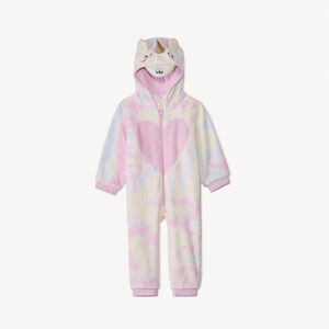 Surpyjama ludique licorne en sherpa pour bébé fille  Main Surpyjama ludique licorne en sherpa pour bébé fille
