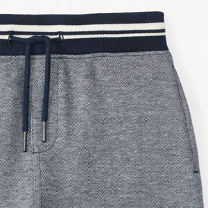 Bermudas de piqué efecto jaspeado niño 
