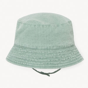 Sombrero divertido de tela con efecto rayado para bebé niño. 