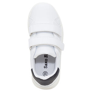 Deportivas bajas de color liso con velcro 