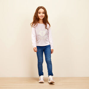 Jegging de denim niña 