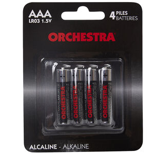 Pack de 4 pilas alcalinas AAA LR3 