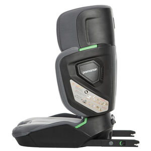 Silla de coche plegable i-Size y Isofix Rider 100-150 cm gris 
