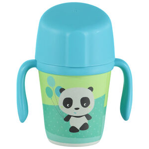 Vaso de aprentizaje con boquilla de bamboo - Panda Main Vaso de aprentizaje con boquilla de bamboo - Panda