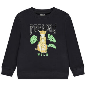 Sudadera de felpa estampada para niño 