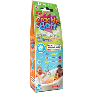 Polvos para el baño Crackle Baff Colours pack 3 unidades 