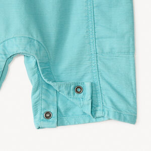 Pantalón corto de tela lisa para bebé niño 