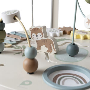 Mesa de actividades de madera Little Savane para niños a partir de 18 meses 