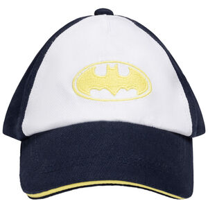 Gorra bicolor bordada Batman Warner para bebé niño 