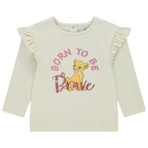 Camiseta de manga larga con volantes Nala Disney para bebé niña 