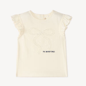 Camiseta de manga corta para bebé niña 