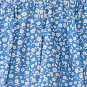 Vestido pelele de manga larga efecto 2 en 1 con estampado floral para bebé niña 