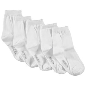 Juego de 5 pares de calcetines lisos Main Juego de 5 pares de calcetines lisos
