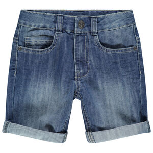Bermudas vaqueras de efecto desgastado y arrugado Main Bermudas vaqueras de efecto desgastado y arrugado
