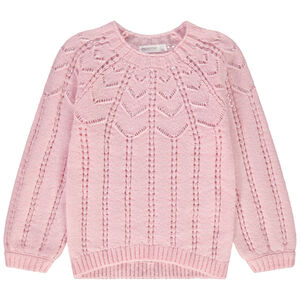 Jersey calado para niña 