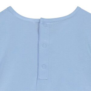 Set de pijama en punto liso con estampado fantasía para bebé niño 