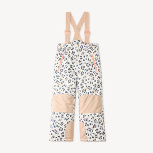 Pantalones de esqui con estampado de animales para niña 