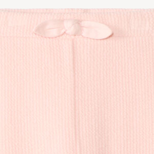 Pantalón de chándal para niña bebé de punto con diseño. 