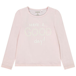 Camiseta de manga larga con estampado fantasía para niña  Main Camiseta de manga larga con estampado fantasía para niña