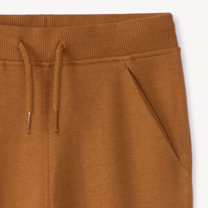 Pantalón jogging liso de felpa para bebé niño 