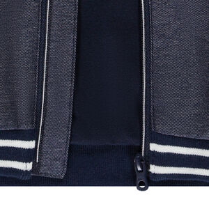 Chaqueta cortavientos con capucha para niño 