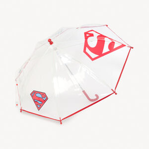 Paraguas transparente Superman Warner niño 