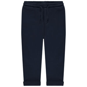 Pantalón de jogging liso de punto piqué para bebé niño 