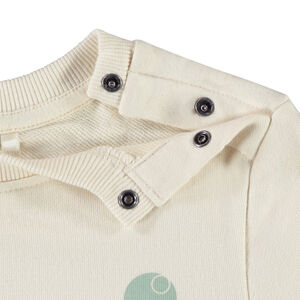 Conjunto de chándal de felpa estampado para bebé niño 