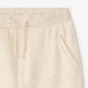 Pantalón de chándal liso de felpa para bebé niño 